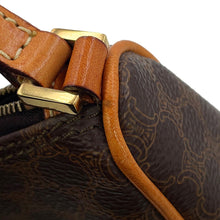 将图像加载到图库查看器中,CELINE Macadam Pattern Accessories Pouch Brown PVC Leather