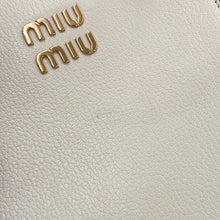 Load image into Gallery viewer, MIUMIU Madras Square Tote 2-Way Bag White5BA231_2AJB_F0009 Leather