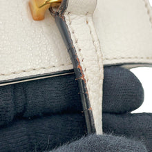 Load image into Gallery viewer, MIUMIU Madras Square Tote 2-Way Bag White5BA231_2AJB_F0009 Leather