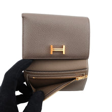 Load image into Gallery viewer, HERMES Bean Combine Verso Etain/Etoupe Epsom