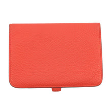 将图像加载到图库查看器中,HERMES Dogon compact Capucines Togo Leather