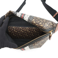 将图像加载到图库查看器中,BURBERRY TBCrossbody Bag Brown/Black/White8021483 PVC Leather Size Medium