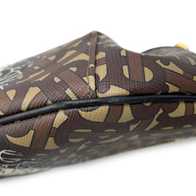 将图像加载到图库查看器中,BURBERRY TBCrossbody Bag Brown/Black/White8021483 PVC Leather Size Medium