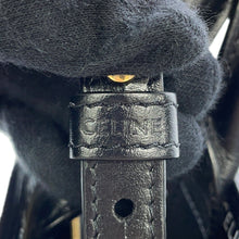 Load image into Gallery viewer, CELINE Vertical Cover 2WAYBag Black/White191542DT2.38AW PVC Leather Size Small