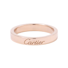 Load image into Gallery viewer, CARTIER C de Cartier Wedding Ring Size 48/#8B4087248/B4087200 18K Pink Gold