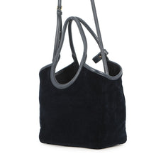 Load image into Gallery viewer, MIUMIU Ivy Corduroy Handbag Navy5BA284_2F81_F0124_V_OON Corduroy Leather Size Small