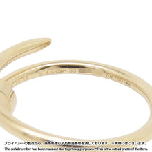 Load image into Gallery viewer, CARTIER Juste Un Clou Ring Size Small/53/#13B4225900 18K Yellow Gold