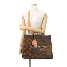 Load image into Gallery viewer, LOUIS VUITTON Shopper Tote NIGO Collaboration BrownM15274 Monogram・Landscape Size MM
