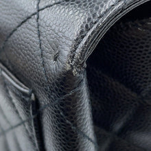 Load image into Gallery viewer, CHANEL Matelasse Handbag BlackA12397 Caviar Leather Size 30