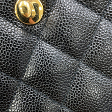 Load image into Gallery viewer, CHANEL Matelasse Handbag BlackA12397 Caviar Leather Size 30
