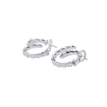 Load image into Gallery viewer, BVLGARI Serpenti Viper Earrings 18K White Gold