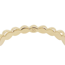 Load image into Gallery viewer, Van Cleef & Arpels Perlée Variation Ring Size 50/#10VCAR05M150 18K Yellow Gold