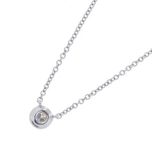 将图像加载到图库查看器中,TIFFANY&Co. Solest Diamond Necklace60572844 Pt950