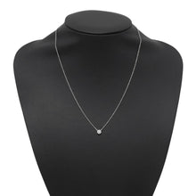 将图像加载到图库查看器中,TIFFANY&Co. Solest Diamond Necklace60572844 Pt950