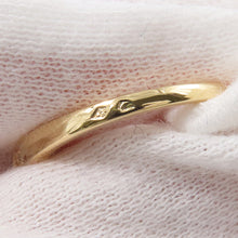 将图像加载到图库查看器中,Chaumet Sapphire Ring Size Approximately No. 10 18K Yellow Gold