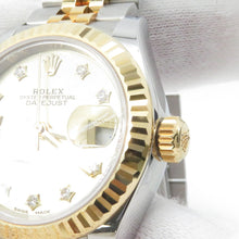 将图像加载到图库查看器中,ROLEX Lady-Datejust W28mm Stainless Steel K18YG Champagne Dial279173G