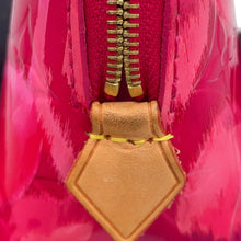 将图像加载到图库查看器中,LOUIS VUITTON Pochette Cosmetic Indian roseM90045 Monogram Vernis Leather Ikat Flower