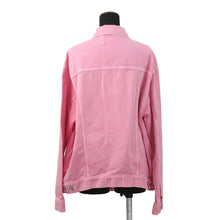Load image into Gallery viewer, BALENCIAGA Logo Denim Jacket Size 34 Pink594386TEW378000 Cotton100%