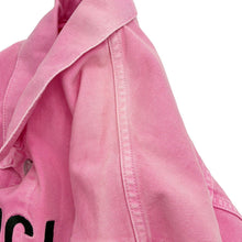 Load image into Gallery viewer, BALENCIAGA Logo Denim Jacket Size 34 Pink594386TEW378000 Cotton100%
