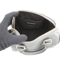 Load image into Gallery viewer, LOUIS VUITTON Speedy Bandouliere GunmetalM12013 Monogram Empreinte Leather Size 20