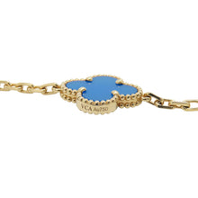 Load image into Gallery viewer, Van Cleef & Arpels Vintage Alhambra Necklace 20 motifsVCARP7RN00 18K Yellow Gold