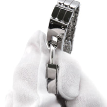 将图像加载到图库查看器中,HERMES Kelly watch W16mm Stainless Steel Sparkling White Lacquer DialKE4.110