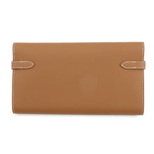 Load image into Gallery viewer, HERMES Kelly Wallet Long Gold Epsom