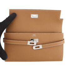 Load image into Gallery viewer, HERMES Kelly Wallet Long Gold Epsom