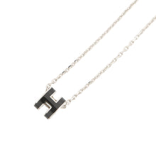 Load image into Gallery viewer, HERMES Pop Ash Necklace Size Mini Black Metal