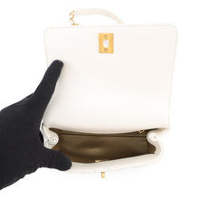 Load image into Gallery viewer, CHANEL Coco Handle 2WAYHandbag WhiteAS2215 Lambskin Size XXS