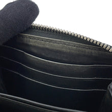 将图像加载到图库查看器中,Berluti Calligraphy Amethyste Patina Round Zip Coin Purse Gray/Purple Leather