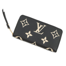 Load image into Gallery viewer, LOUIS VUITTON Zippy Wallet Noir/BeigeM80481 Bicolor Monogram Empreinte Leather