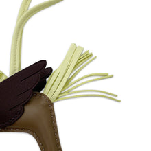 Load image into Gallery viewer, HERMES Rodeo Pegasus Etoupe/Jaune Milton/Rouge Sellier Lambskin Size PM