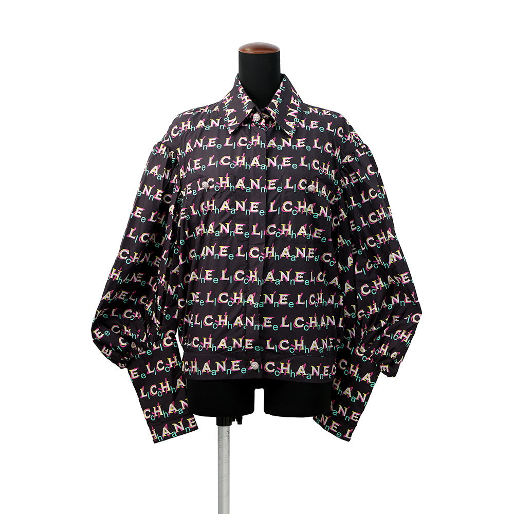 CHANEL Zip Jacket Size 36 Brown/MulticolorP60822-V46303-MF849