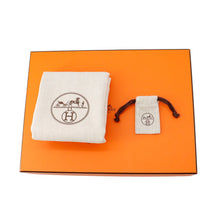 Load image into Gallery viewer, HERMES In the loop Gold/Ecru Toile H Swift Leather Size 18