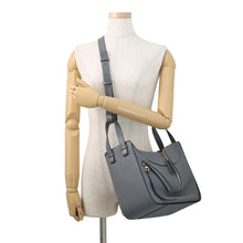 将图像加载到图库查看器中,LOEWE hammock GrayA538S35X51 Soft Grained Calf Leather Size Small