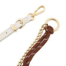 Load image into Gallery viewer, MIUMIU Trick Key Ring Brown/White5TL510_2CRT_F0KMH Leather