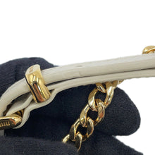 Load image into Gallery viewer, MIUMIU Trick Key Ring Brown/White5TL510_2CRT_F0KMH Leather