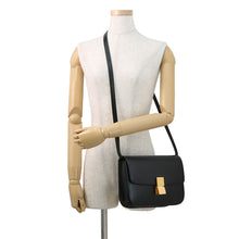 将图像加载到图库查看器中,CELINE Classic box Black189173DLS.38NO Box Calf LeatherLeather Size Medium