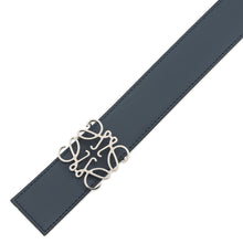 Load image into Gallery viewer, LOEWE Repeat Anagram Belt Reversible Size 85/34 Black/Navy