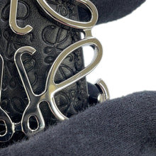 Load image into Gallery viewer, LOEWE Repeat Anagram Belt Reversible Size 85/34 Black/Navy