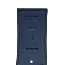 Load image into Gallery viewer, LOEWE Repeat Anagram Belt Reversible Size 85/34 Black/Navy