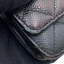 Load image into Gallery viewer, CHANEL Matelasse Classic Chain Wallet BlackAP0250 Caviar Leather