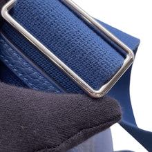 将图像加载到图库查看器中,HERMES Bolide Messenger Blue Tie Togo Leather