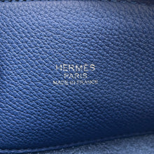 将图像加载到图库查看器中,HERMES Bolide Messenger Blue Tie Togo Leather