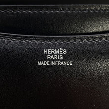 将图像加载到图库查看器中,HERMES Constance3 Miroir Cloute Black Box Calf Leather Size Mini