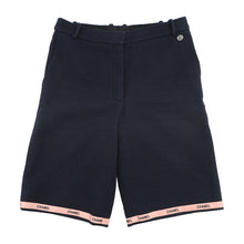 将图像加载到图库查看器中,CHANEL Tweed Shorts CC Logo Size 36 NavyP70094-V33633-NB886 Cotton75% Wool 17% Polyamide8%