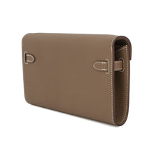 将图像加载到图库查看器中,HERMES Kelly wallet long to go Etoupe Epsom