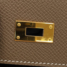 将图像加载到图库查看器中,HERMES Kelly wallet long to go Etoupe Epsom
