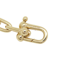 将图像加载到图库查看器中,TIFFANY&Co. Hardware Small Link Bracelet Size Extra large 18K Yellow Gold